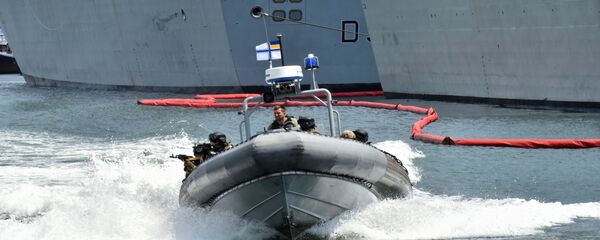 Militares participan en los ejercicios internacionales Sea Breeze 2019 celebrados en Odesa - Sputnik Mundo