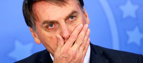 Jair Bolsonaro, el mandatario brasileño - Sputnik Mundo