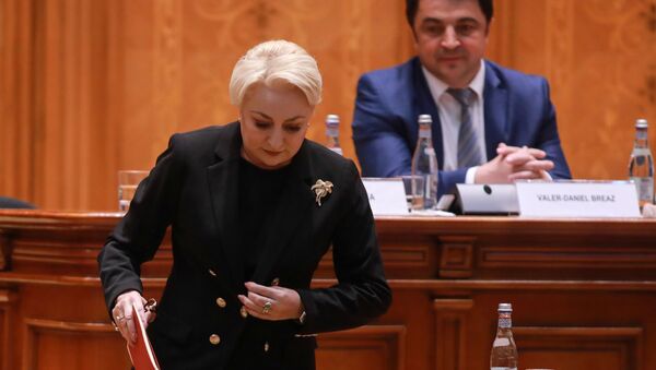 Viorica Dancila, primera ministra de Rumanía - Sputnik Mundo