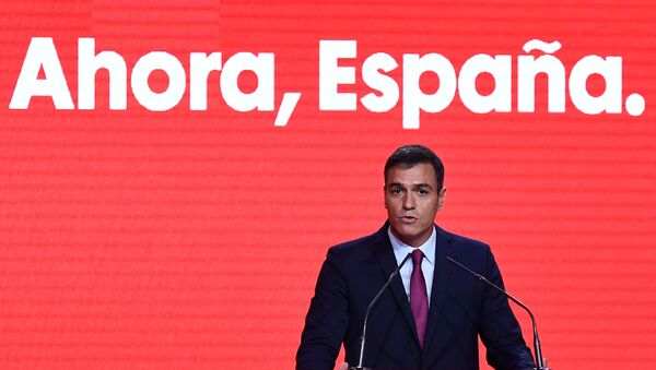 Pedro Sánchez, el presidente del Gobierno español en funciones - Sputnik Mundo