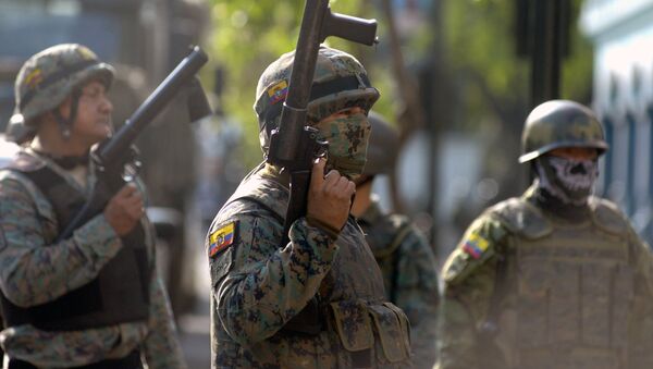 Los militares de Ecuador - Sputnik Mundo