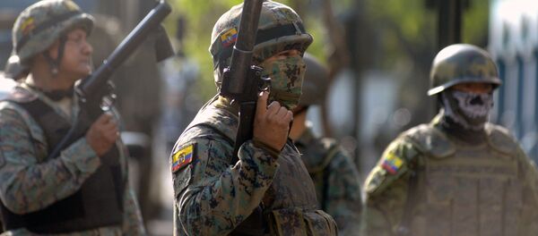 Los militares de Ecuador - Sputnik Mundo