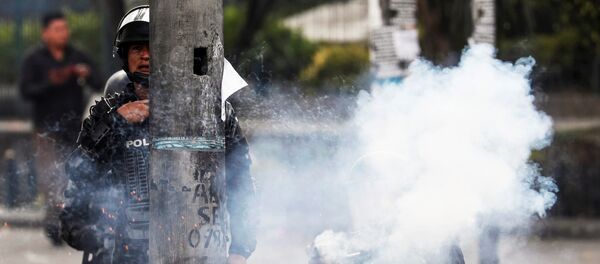Protestas en Quito, Ecuador - Sputnik Mundo