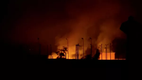 Bombardeos durante la operación militar turca en Siria - Sputnik Mundo