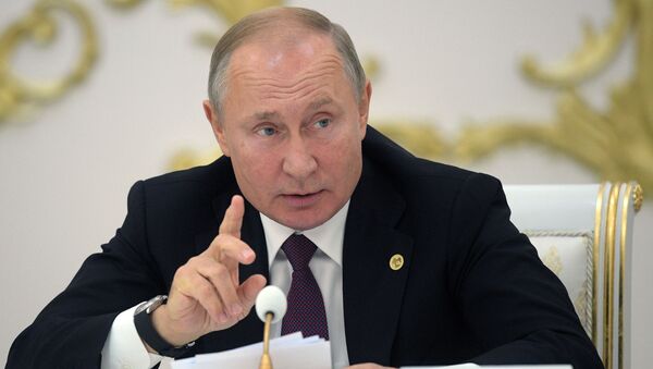 Vladímir Putin, el presidente de Rusia - Sputnik Mundo