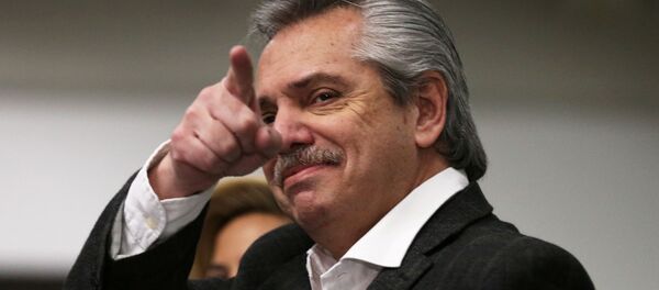 Alberto Fernández, líder opositor argentino - Sputnik Mundo