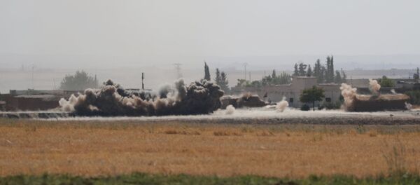 La operación turca en Siria - Sputnik Mundo