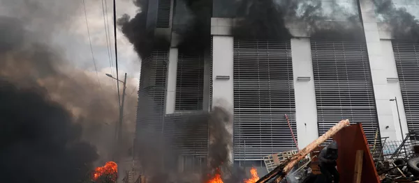 La Contraloría General de Ecuador afectada por un incendio La Contraloría General de Ecuador afectada por un incendio - Sputnik Mundo