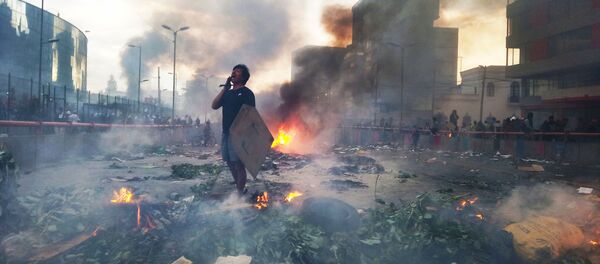 Protestas en Quito - Sputnik Mundo