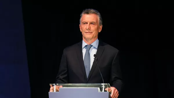 Mauricio Macri, presidente argentino - Sputnik Mundo