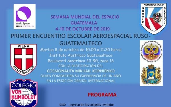 Anuncio de actividad con el cosmonauta ruso M. Kornienko - Sputnik Mundo