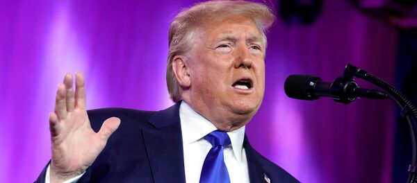 Donald Trump, presidente de EEUU - Sputnik Mundo