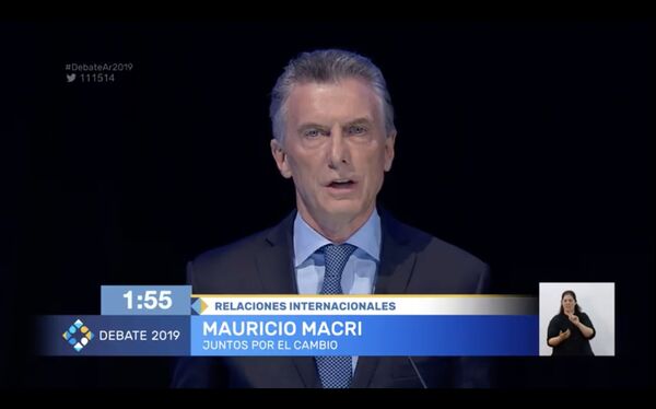 ¿Quién 'ganó' el debate presidencial en Argentina? - Sputnik Mundo