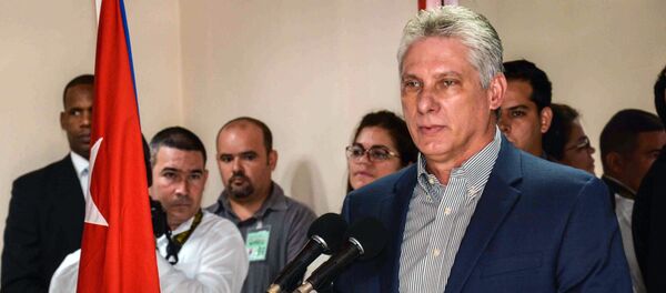 Miguel Díaz-Canel, el presidente cubano - Sputnik Mundo