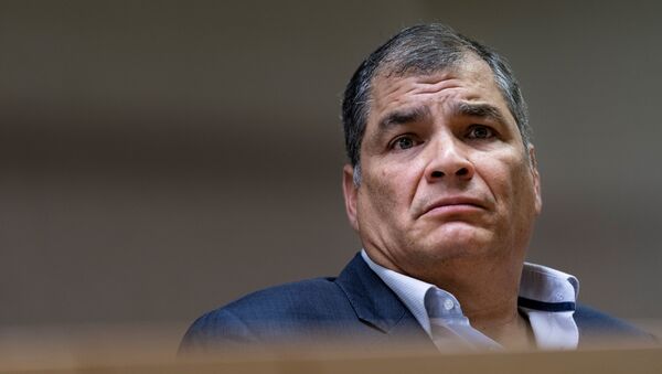 Rafael Correa expresidente ecuatoriano Rafael Correa expresidente ecuatoriano - Sputnik Mundo