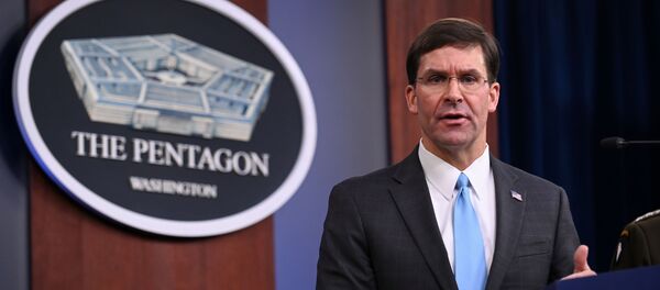 Mark Esper, secretario de Defensa de EEUU - Sputnik Mundo