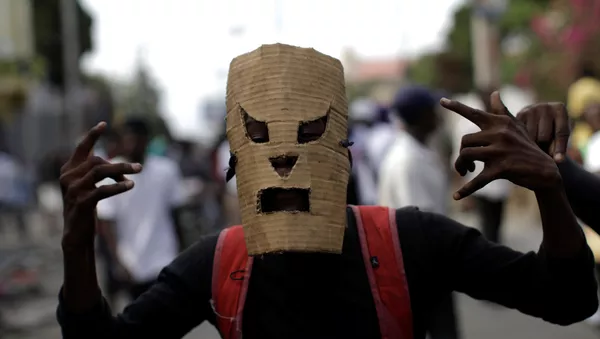 Protestas en Haití