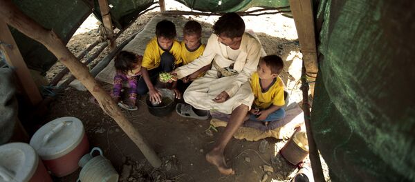 Desplazados en Yemen (archivo) - Sputnik Mundo