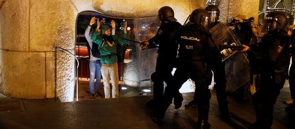 Los disturbios en Cataluña - Sputnik Mundo