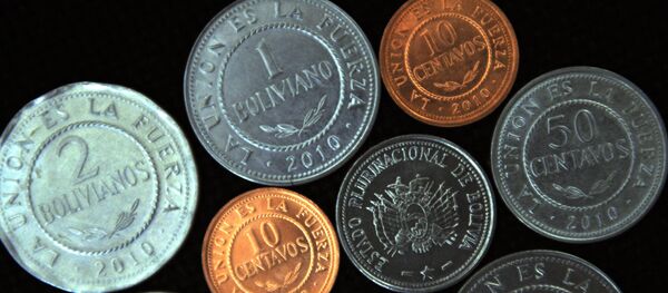 Monedas bolivianas Monedas bolivianas - Sputnik Mundo