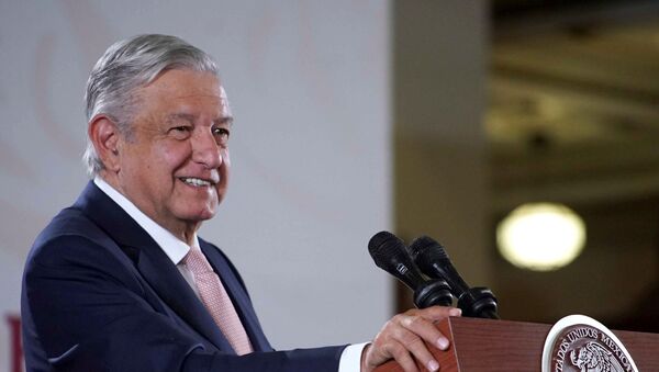 Andrés Manuel López Obrador, presidente de México - Sputnik Mundo