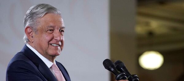 Andrés Manuel López Obrador, presidente de México Andrés Manuel López Obrador, presidente de México - Sputnik Mundo