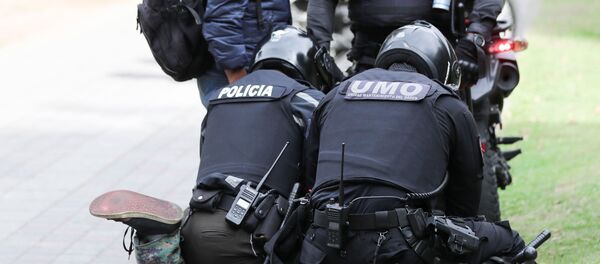 Policía ecuatoriana - Sputnik Mundo