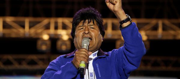 Evo Morales, presidente de Bolivia - Sputnik Mundo