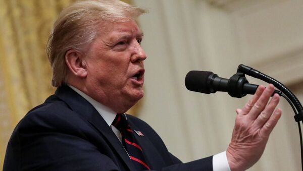 Donald Trump, presidente de EEUU - Sputnik Mundo