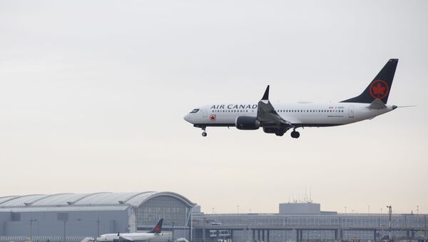Boeing 737 MAX de Air Canada - Sputnik Mundo
