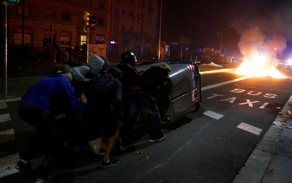Protestas en Barcelona - Sputnik Mundo