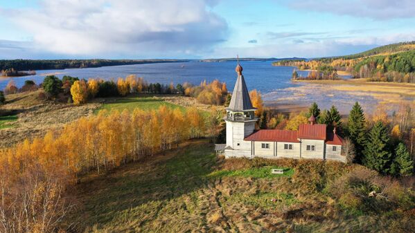 Estos paisajes dorados del norte de Rusia te dejarán sin aliento

 - Sputnik Mundo