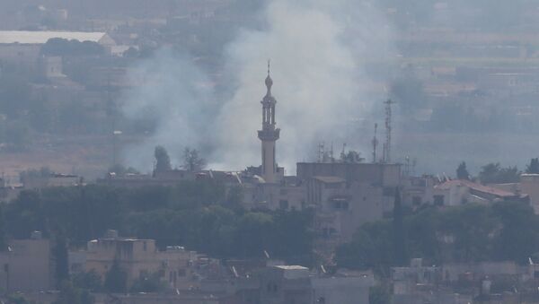 La situación en Siria en la frontera con Turquía - Sputnik Mundo