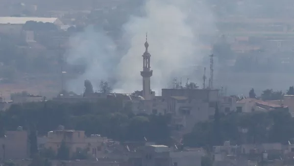La situación en Siria en la frontera con Turquía - Sputnik Mundo