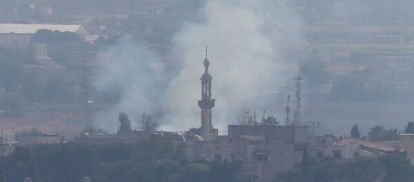 La situación en Siria en la frontera con Turquía - Sputnik Mundo