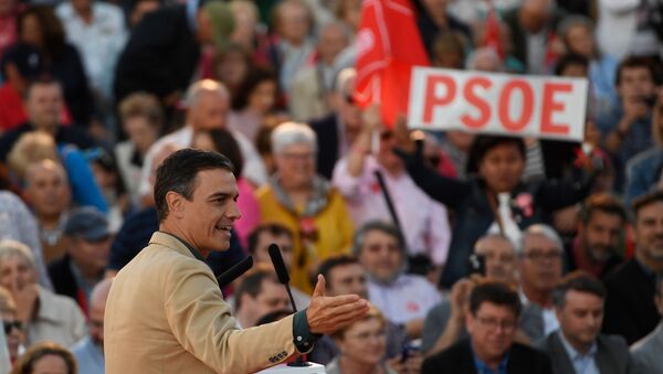 Pedro Sánchez, líder del PSOE - Sputnik Mundo