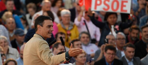 Pedro Sánchez, líder del PSOE - Sputnik Mundo