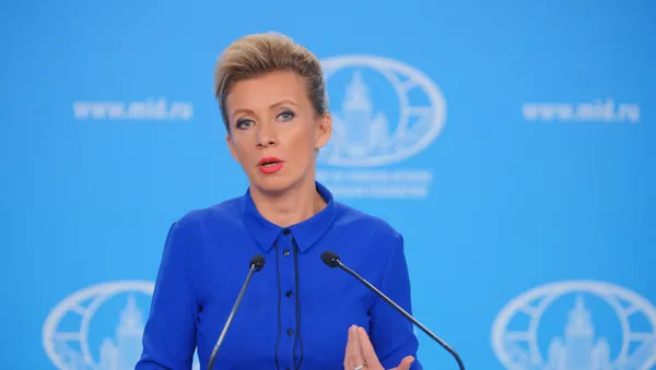 Maria Zajárova, la portavoz de la Cancillería rusa