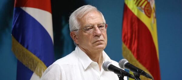Josep Borrell, el ministro de Asuntos Exteriores de España de visita a Cuba Josep Borrell, el ministro de Asuntos Exteriores de España de visita a Cuba - Sputnik Mundo
