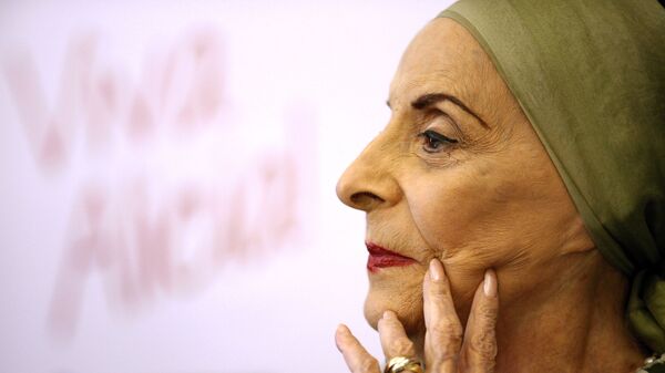 La bailarina cubana de ballet Alicia Alonso - Sputnik Mundo