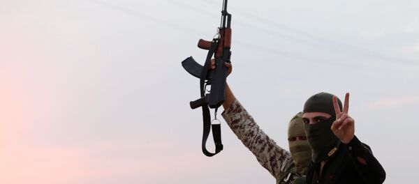 Rebeldes sirios apoyados por Turquía - Sputnik Mundo