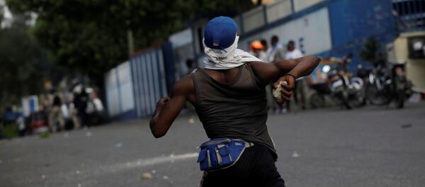 Protestas en Haití  - Sputnik Mundo