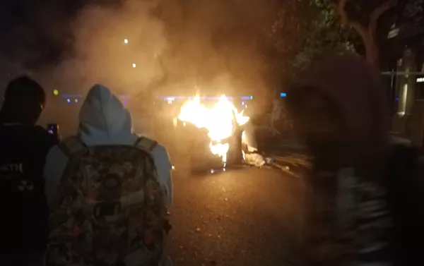 Protestas en Barcelona, España Protestas en Barcelona, España - Sputnik Mundo