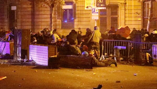 Protestas en Barcelona, España - Sputnik Mundo