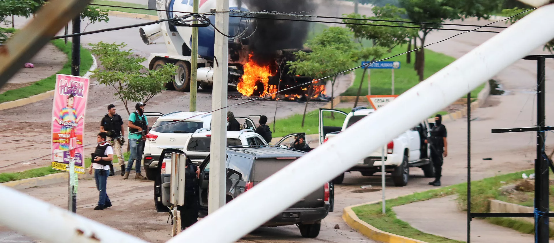 Disturbios en México tras la liberación del hijo de 'Chapo' Guzmán Disturbios en México tras la liberación del hijo de 'Chapo' Guzmán - Sputnik Mundo, 1920, 18.10.2019