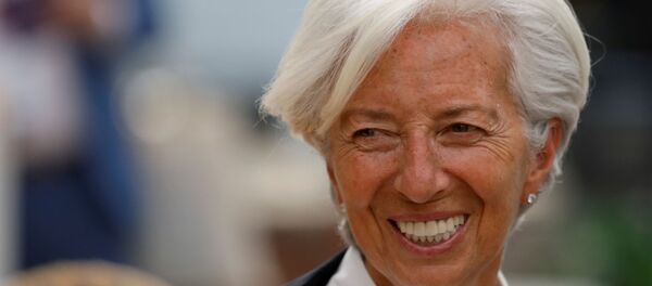 Christine Lagarde, presidenta del Banco Central Europeo - Sputnik Mundo