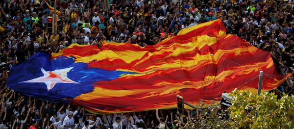 Protestas en Cataluña - Sputnik Mundo