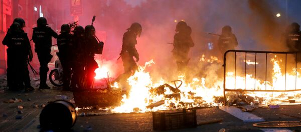 Huelga general en Cataluña - Sputnik Mundo