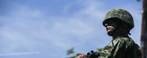 Convoy militar del Ejército de México (archivo) - Sputnik Mundo