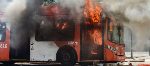 Nuevas protestas en Chile - Sputnik Mundo